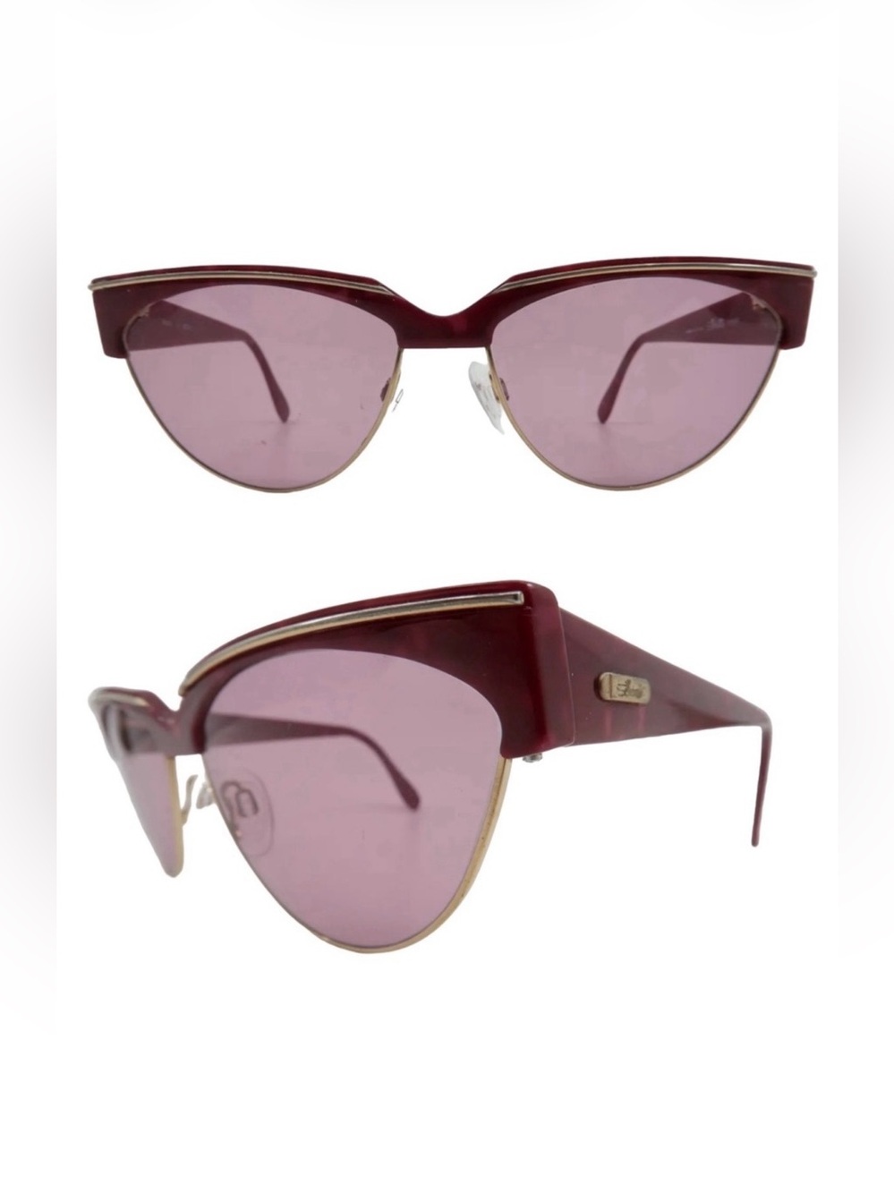 Vintage Silhouette Sunglasses, Model 6097, Made in Austria